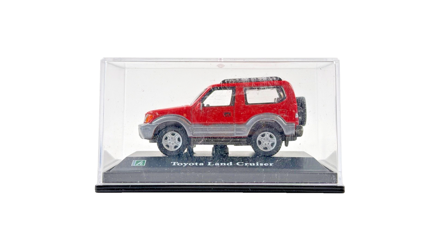 CARARAMA 1/72 SCALE - TOYOTA LAND CRUISER RED - BOXED