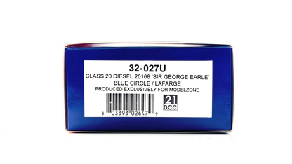 BACHMANN 00 GAUGE - 32-027U - CLASS 20 DIESEL 20168 LAFARGE CEMENT MODELZONE