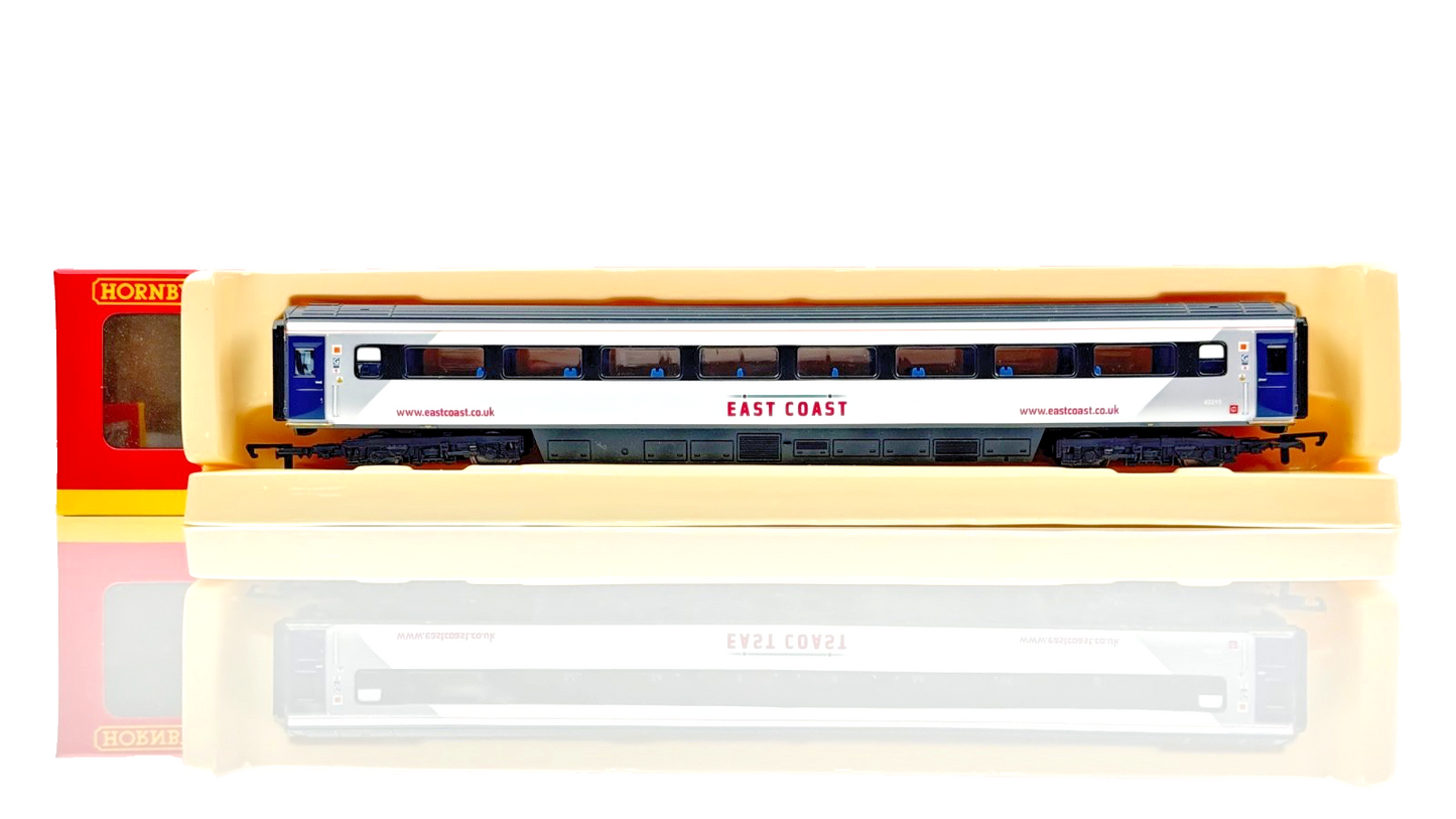 HORNBY 00 GAUGE - R4441 - EAST COAST TRAINS MK3 STANDARD COACH - (NO BUFFERS)