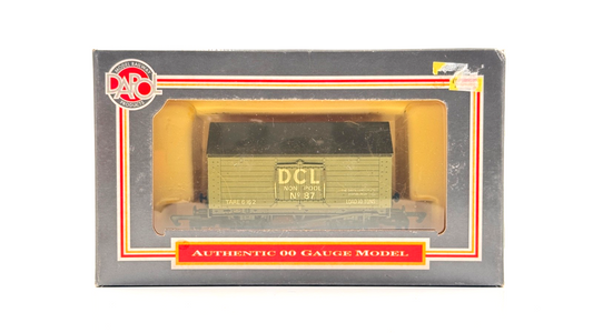 DAPOL 00 GAUGE - WR3-04 10T SALT VAN WAGON DCL NO.87 - BOXED