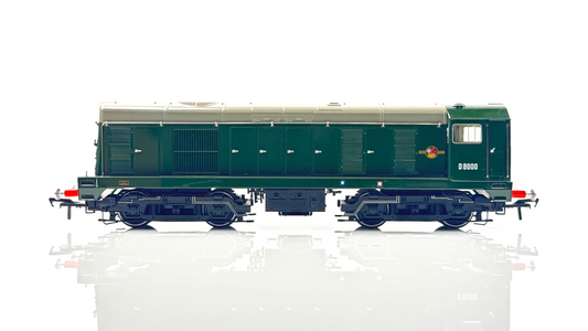 BACHMANN 00 GAUGE - 32-027NRM - CLASS 20 D8000 BR GREEN W/LADDER NRM GLOSS BOXED