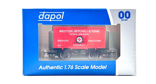 DAPOL 00 GAUGE - BRUTTON MITCHELL & TOMS YEOVIL BREWERY NO.2 (LIMITED EDITION)