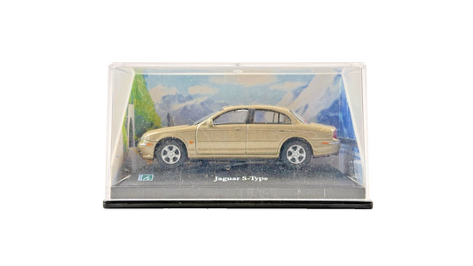 CARARAMA 1/72 SCALE - JAGUAR S TYPE GOLD - BOXED