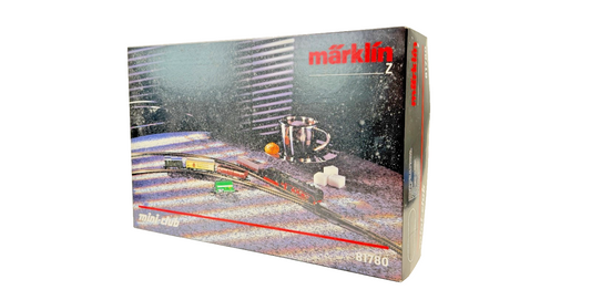 MARKLIN Z GAUGE 81780 - GOODS TRAIN SET LOCO & FREIGHT STARTER SET INCOMPLETE