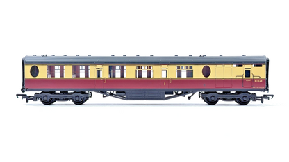 BACHMANN 00 GAUGE - RAKE OF 3 BR CRIMSON CREAM THOMPSON COACHES UNBOXED