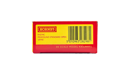 HORNBY 00 GAUGE - R4274C - VIRGIN TRAINS PENDOLINO STANDARD OPEN COACH 69745