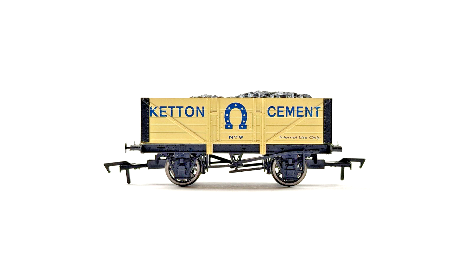 DAPOL 00 GAUGE - 5 PLANK OPEN WAGON KETTON CEMENT NO.9 - UNBOXED