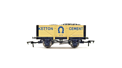DAPOL 00 GAUGE - 5 PLANK OPEN WAGON KETTON CEMENT NO.9 - UNBOXED