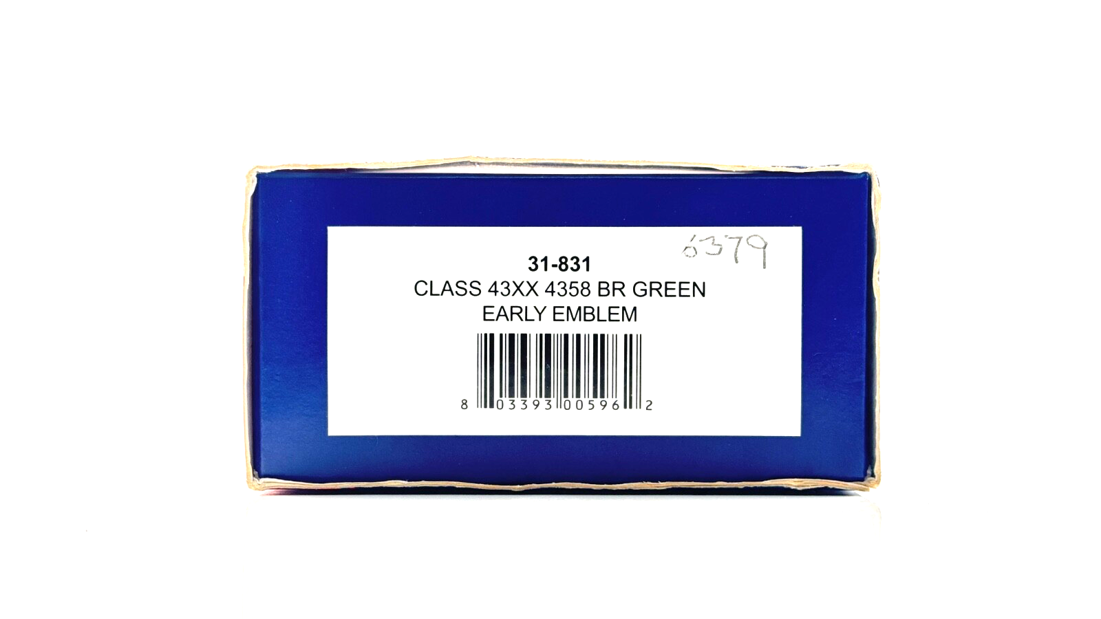 BACHMANN 00 GAUGE - 31-831 - CLASS 43XX 6379 BR GREEN EARLY EMBLEM - NOT PERFECT