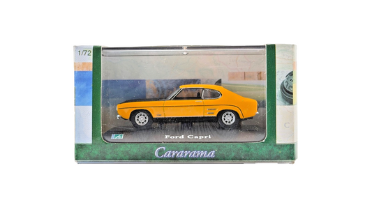 CARARAMA 1/72 SCALE - FORD CAPRI YELLOW & BLACK - BOXED