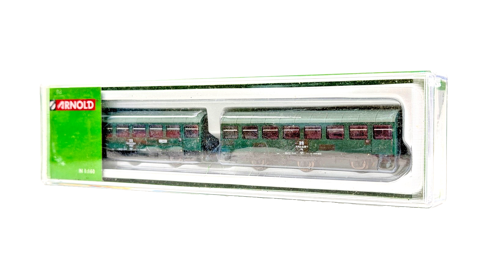 ARNOLD N GAUGE - HN4305 - DR 2-TIG 2 COACHE SET REKOWAGEN - NEAR MINT BOXED