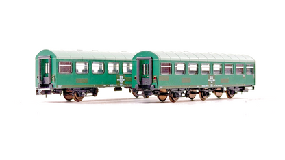 ARNOLD N GAUGE - HN4305 - DR 2-TIG 2 COACHE SET REKOWAGEN - NEAR MINT BOXED
