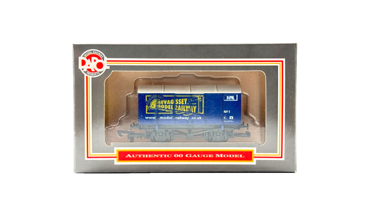 DAPOL 00 GAUGE - MEVAGISSEY MODEL RAILWAY PROMOTIONAL WAGON NO.1 - IMPERFECT