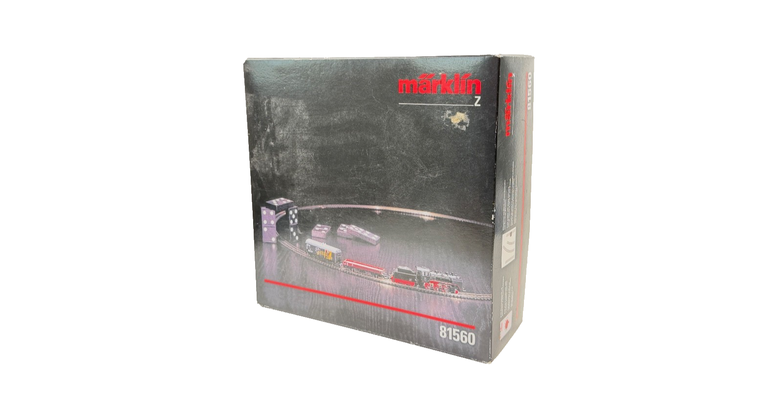 MARKLIN Z GAUGE 81560 - DB STARTER SET WITH LOCO & ROLLING STOCK COMPLETE