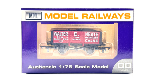 DAPOL 00 GAUGE - WALTER E NEATE BLACK DOG SIDING CALNE WAGON 2 (LIMITED EDITION)