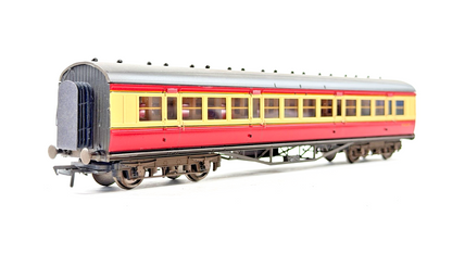 LARRY GODDARD 00 GAUGE BRASS KIT BUILT 57' EX LMS PERIOD CRIMSON/CR COACH M1422M