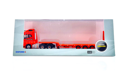 OXFORD DIECAST 1/76 SCALE - 76VOL4013 - VOLVO FH4 LOW LOADER CROUCH RECOVERY