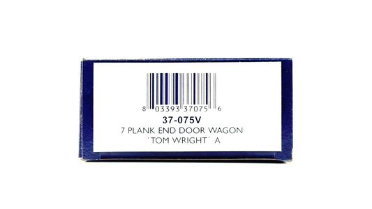 BACHMANN 00 GAUGE - 37-075V - 7 PLANK WAGON 'TOM WRIGHT' DARLEY DALE - BOXED