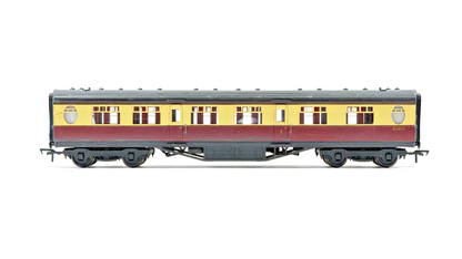 BACHMANN 00 GAUGE - RAKE OF 3 BR CRIMSON CREAM THOMPSON COACHES UNBOXED