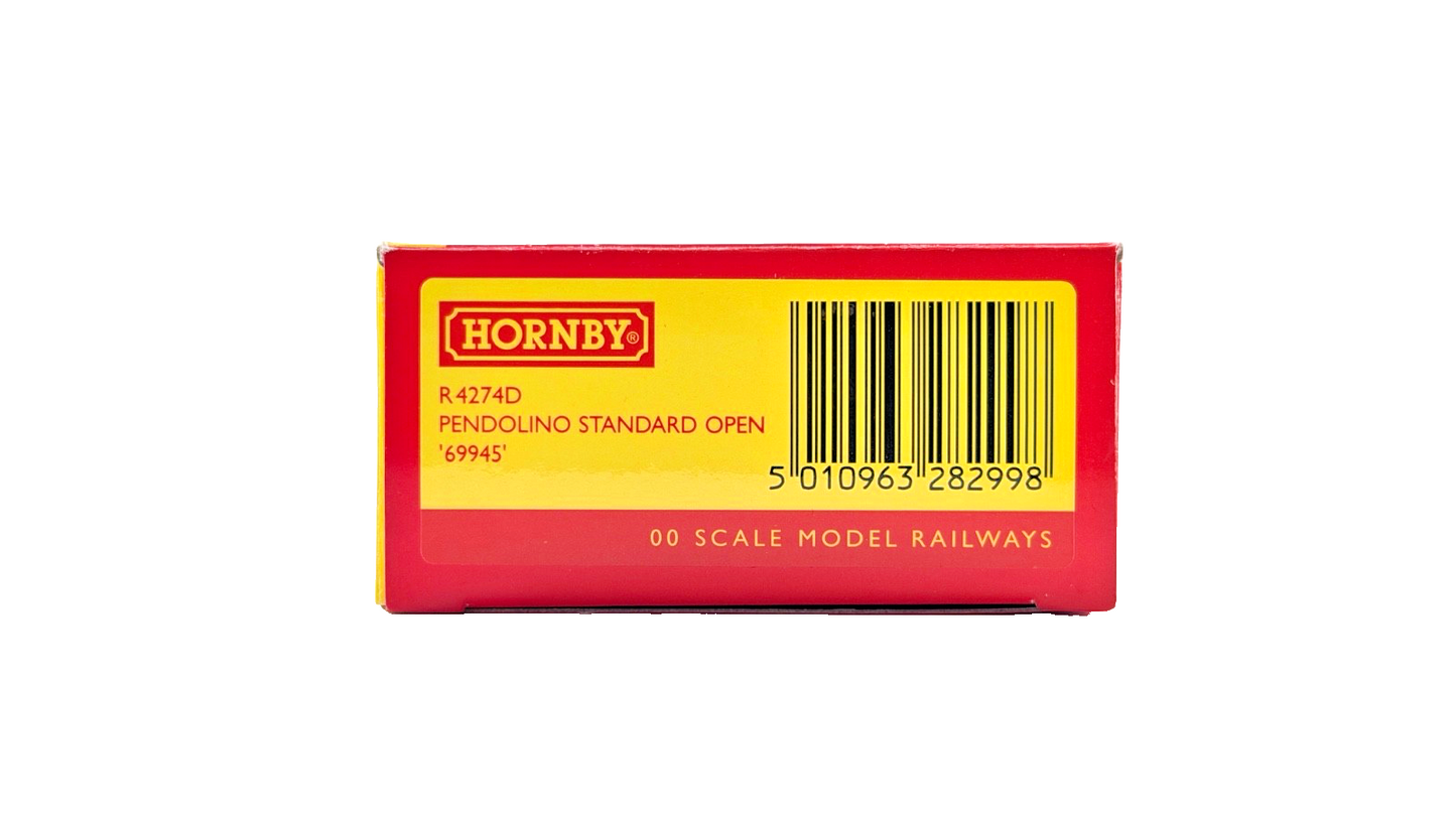 HORNBY 00 GAUGE - R4274D - VIRGIN TRAINS PENDOLINO STANDARD OPEN COACH 69945