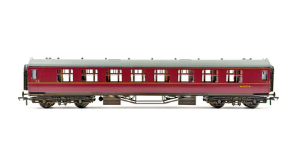LARRY GODDARD 00 GAUGE BRASS KIT BUILT BR (W) MAROON DIAGRAM C70 COACH W4477W