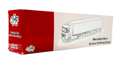 NZG 1/50 SCALE - MERCEDES BENZ ACTROS CARGO-BOXX KOEGEL LORRY BOXED