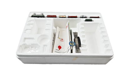 MARKLIN Z GAUGE 81860 - 25 YEARS MINI CLUB LOCO & FREIGHT STARTER SET INCOMPLETE