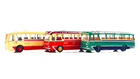 EFE/EQUIVALENT 1/76 SCALE - 3 X ASSORTED HARRINGTON CAVALIER COACHES UNBOXED #3