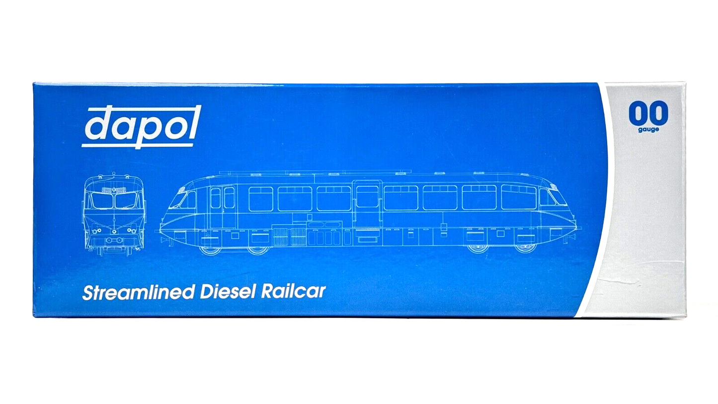 DAPOL 00 GAUGE - 4D-011-101 - STREAMLINED RAILCAR 17 EXPRESS PARCELS BR CRIMSON