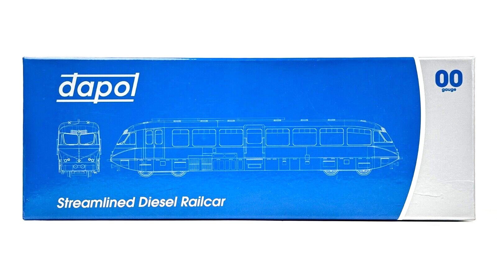 DAPOL 00 GAUGE - 4D-011-101 - STREAMLINED RAILCAR 17 EXPRESS PARCELS BR CRIMSON
