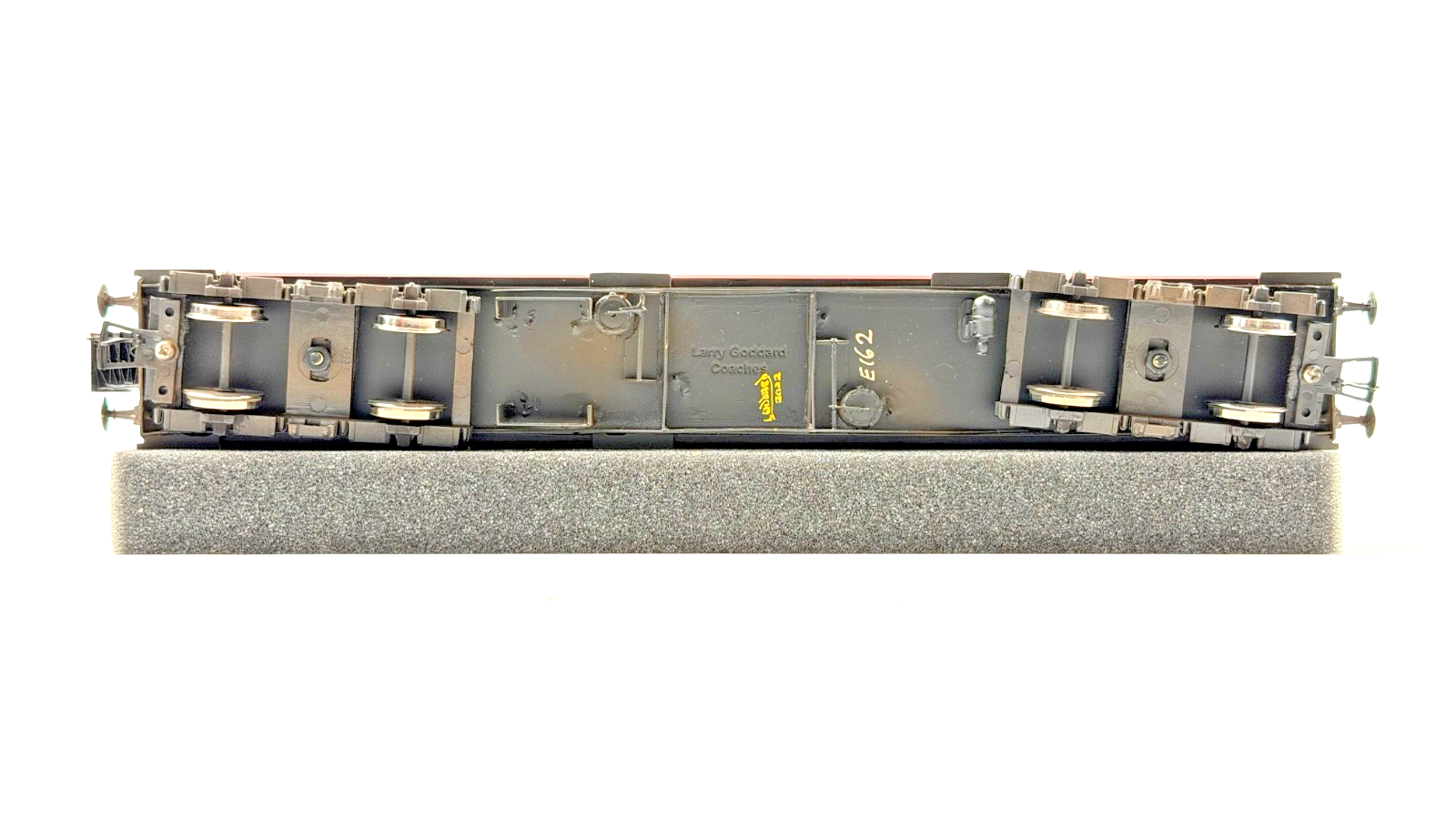 LARRY GODDARD 00 GAUGE BRASS KIT BUILT GWR COLLETT DIA.E162 CRIMSON COACH W7272W