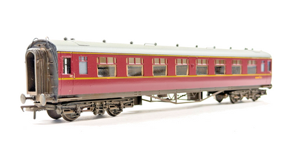 LARRY GODDARD 00 GAUGE BRASS KIT BUILT BR (W) MAROON DIAGRAM C70 COACH W4477W