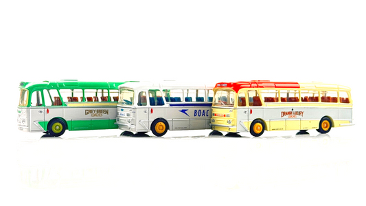 EFE/EQUIVALENT 1/76 SCALE - 3 X ASSORTED HARRINGTON CAVALIER COACHES UNBOXED #4