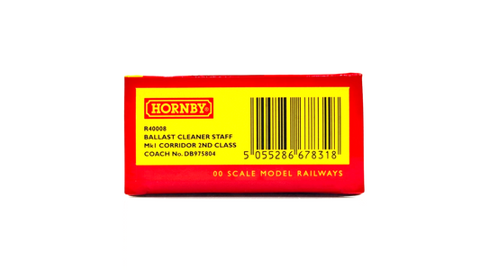 HORNBY 00 GAUGE - R40008 - BALLAST CLEANER STAFF MK1 CORRIDOR 2ND CLASS COACH