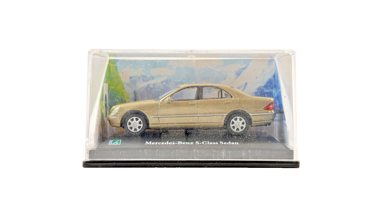 CARARAMA 1/72 SCALE - MERCEDES BENZ S CLASS SALOON GOLD - BOXED