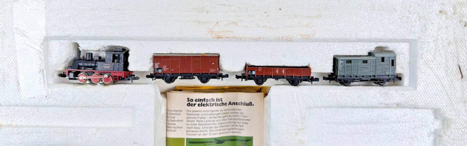 MINITRIX N GAUGE *INCOMPLETE* 11033 STEAM LOCOMOTIVE STARTER SET SPARES REPAIRS