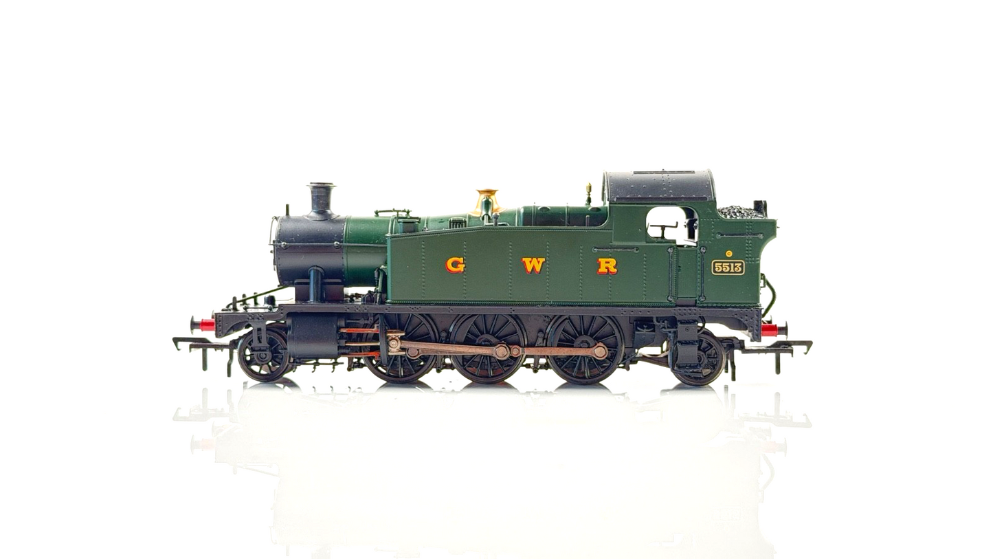 BACHMANN 00 GAUGE - 32-139 - CLASS 4575 PRAIRIE TANK 5513 GWR GREEN - BOXED