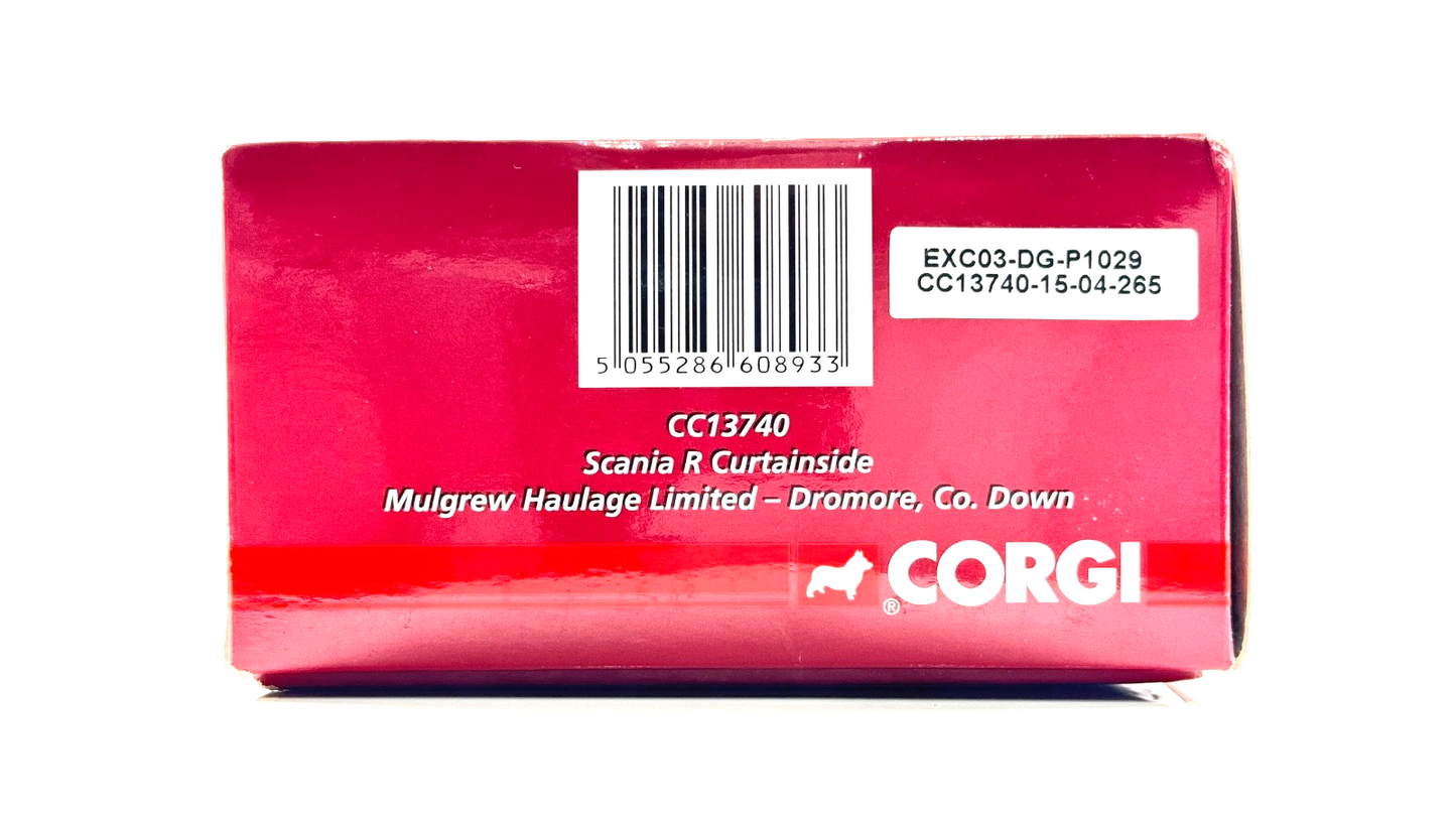 CORGI 1/50 SCALE - CC13740 - MULGREW HAULAGE STORAGE TRAILER ONLY - BOXED