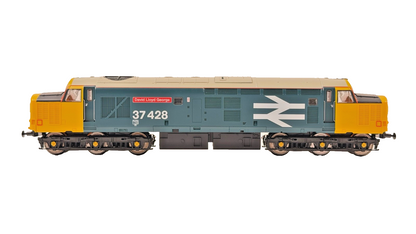 VITRAINS 00 GAUGE - 2005 - CLASS 37 DIESEL 37428 LARGE LOGO DAVID LLOYD GEORGE
