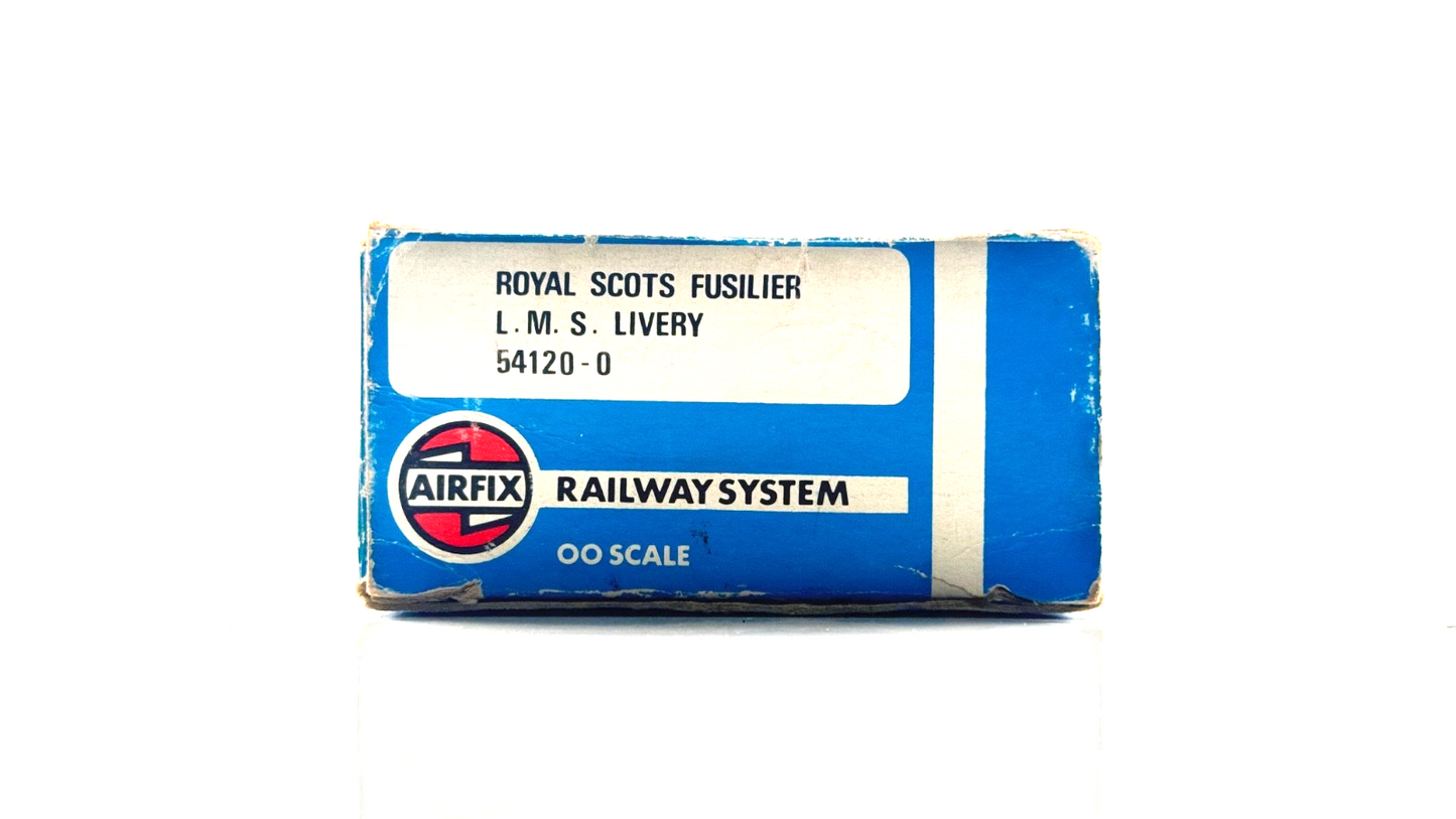 AIRFIX 00 GAUGE - 54120 - LMS BLACK 4-6-0 ROYAL SCOTS FUSILIER 6103 - BOXED