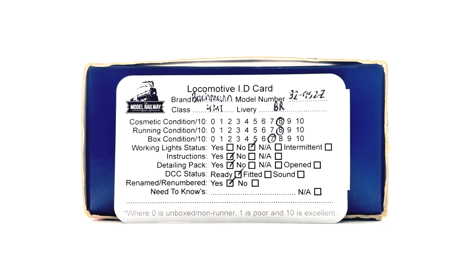 BACHMANN 00 GAUGE - 32-952Z - STANDARD CLASS 4MT 2-6-0 77014 BR LATE RENUMBERED