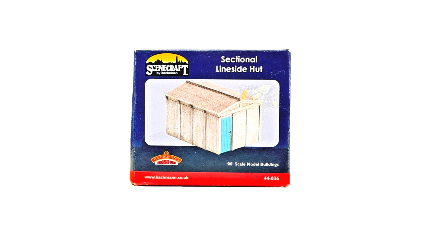 BACHMANN 00 GAUGE SCENECRAFT - 44-036 - SECTIONAL LINESIDE HUT - NEW