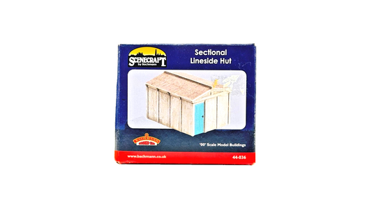 BACHMANN 00 GAUGE SCENECRAFT - 44-036 - SECTIONAL LINESIDE HUT - NEW