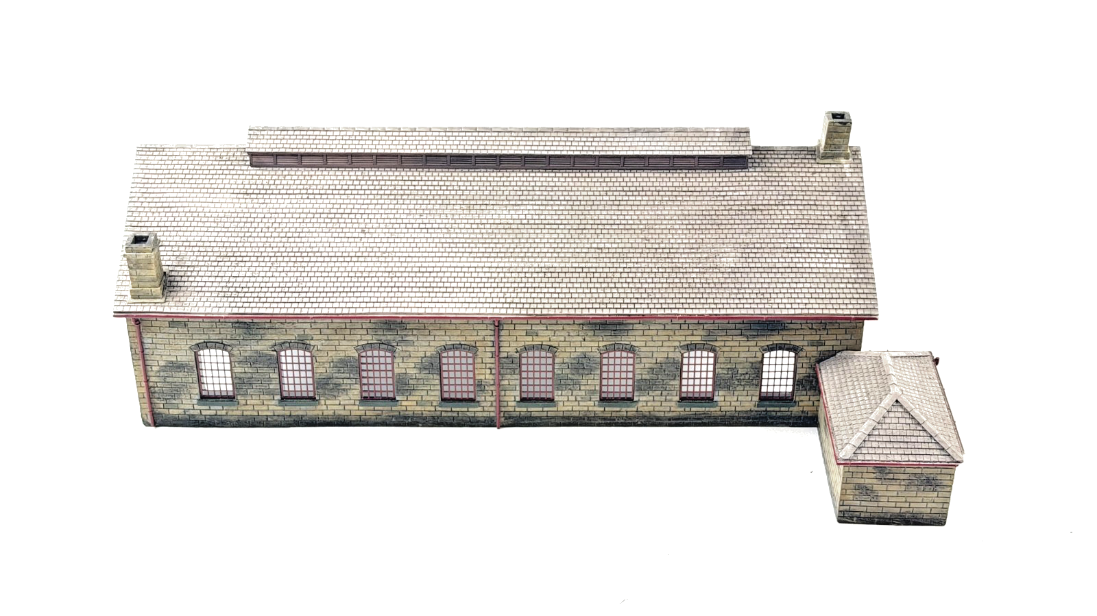 BACHMANN 00 GAUGE SCENECRAFT - 44-0157 - NER 2 ROAD ENGINE SHED - UNBOXED