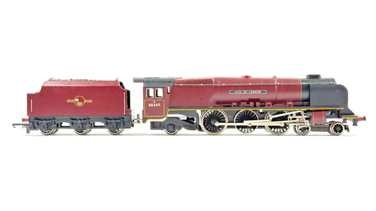 WRENN 00 GAUGE - W2226 - BR MAROON 4-6-2 CITY OF LONDON 46245 - NEEDS SERVICE