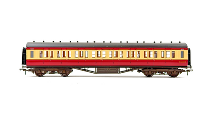 LARRY GODDARD 00 GAUGE BRASS KIT BUILT 57' EX LMS PERIOD CRIMSON/CR COACH M1422M