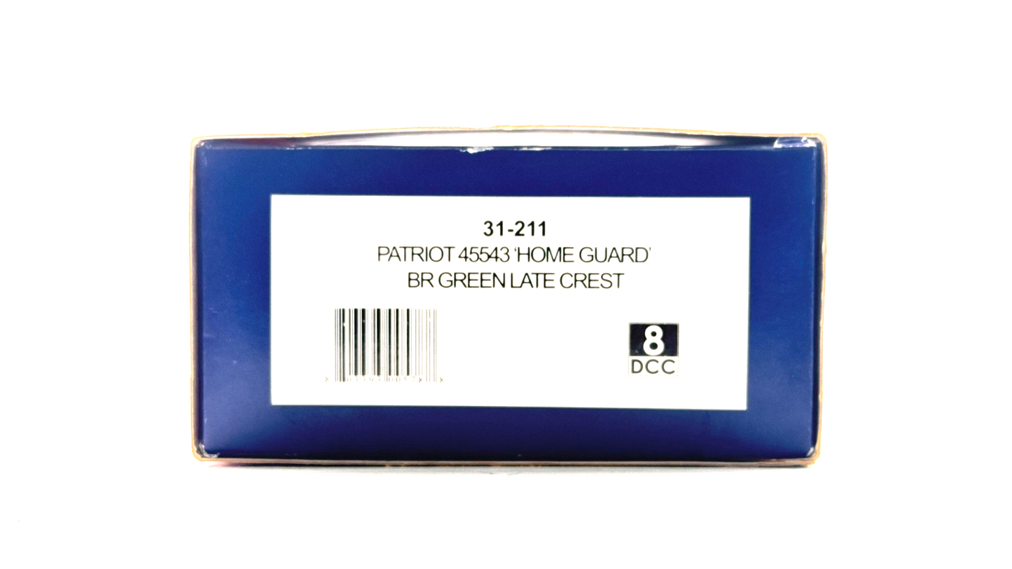 BACHMANN 00 GAUGE - 31-211 - PATRIOT 45543 HOME GUARD BR GREEN LATE CREST