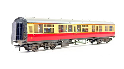 LARRY GODDARD 00 GAUGE BRASS KIT BUILT GWR COLLETT DIA.E162 CRIMSON COACH W7272W