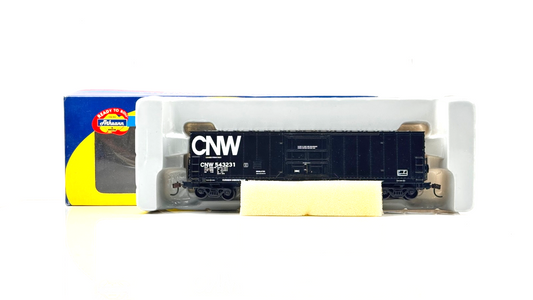 ATHEARN HO SCALE - 91303 - C&NW 50' PD SUPERIOR BOXCAR WAGON 543231 - BOXED
