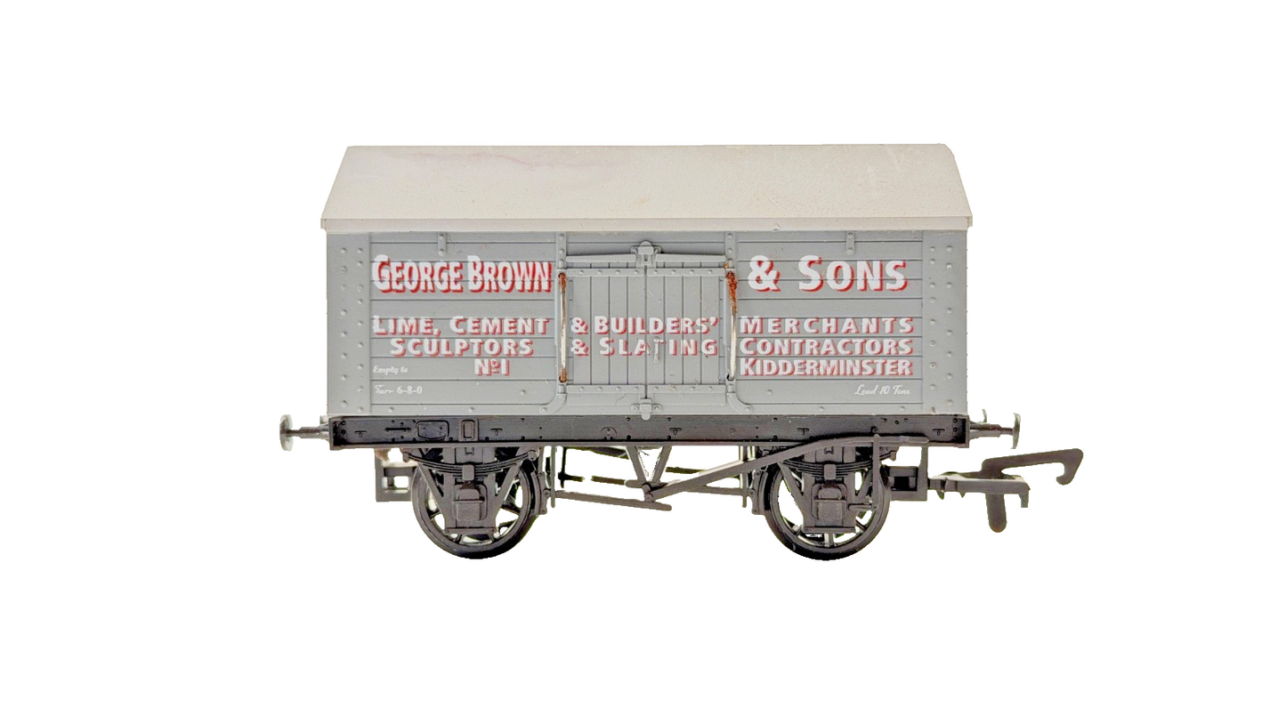 DAPOL 00 GAUGE - GEORGE BROWN LIME CEMENT CONTRACTORS KIDDERMINSTER - IMPERFECT